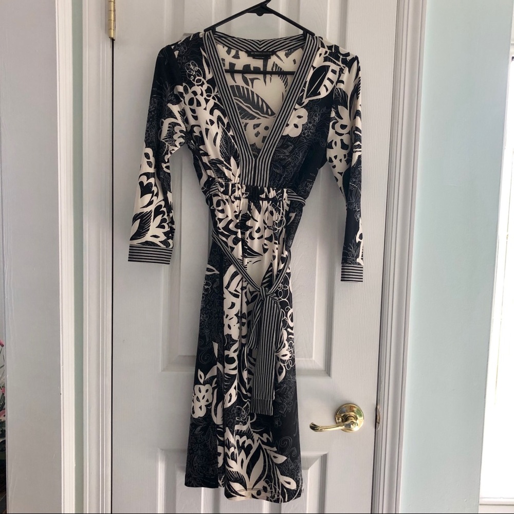 BCBG Max Azria long sleeve dress - worn once!